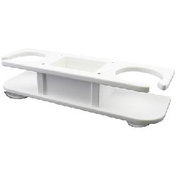 2-Drink Holder w/Storage