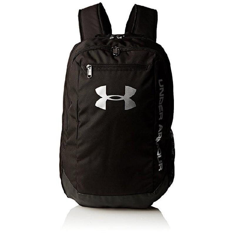 blue and black under armour backpack
